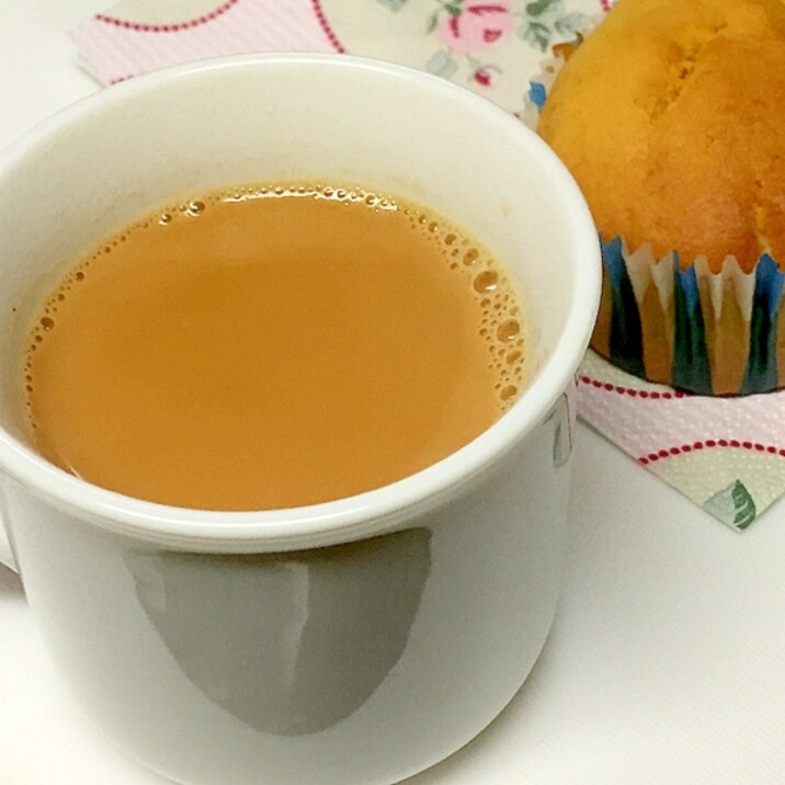 香辛料無し インドのお茶チャイ♪ ミルクティー ♪